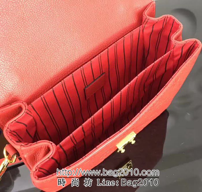 路易威登LV頂級原單Pochette Metis手袋 M41487紅色斜挎包 YDH1602